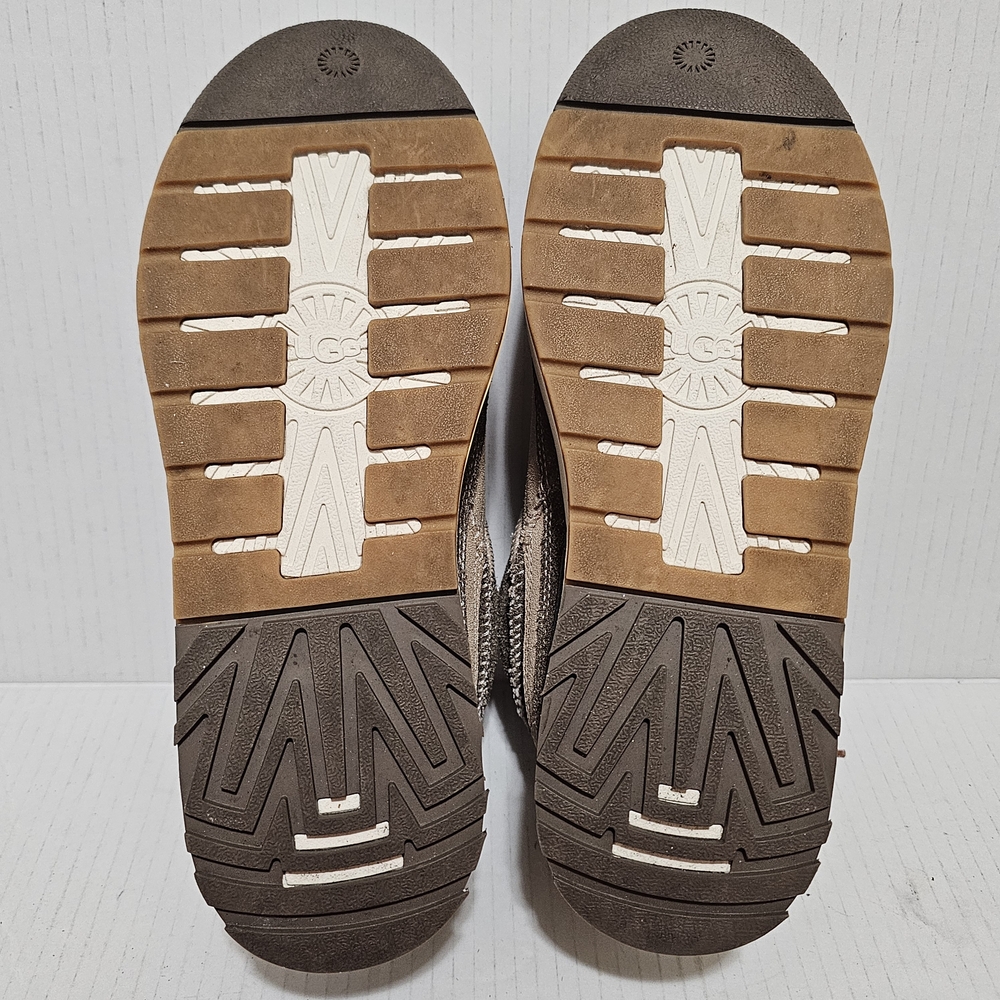Ugg Goldencush Sneakers Suede Sand Ceramic All Gender Design Sz Men 7 Women 8 - Picture 12 of 15